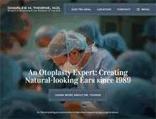 Tablet Screenshot of otoplasty.org